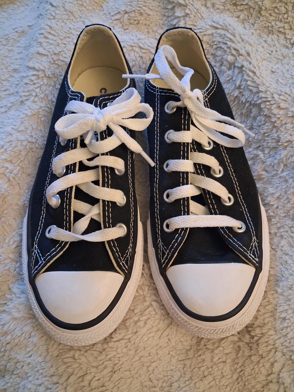 Converse Kids' Black All Star Low Top Sneakers